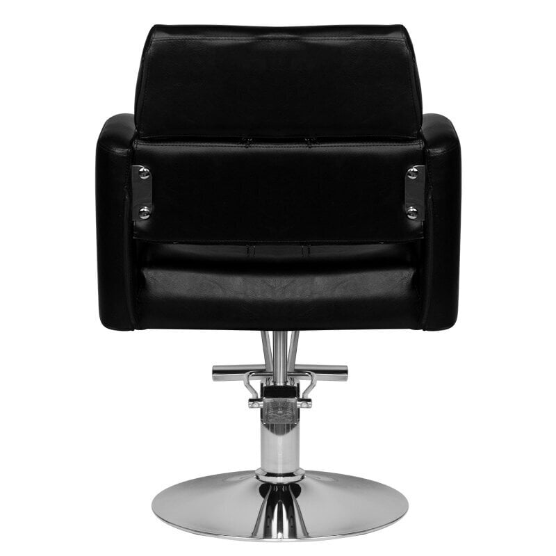 Profesionāls friziera krēsls Hair System, melns цена и информация | Mēbeles skaistumkopšanas saloniem | 220.lv