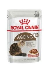 ROYAL CANIN FHN WET 85G AGEING+12 IN GRAVY KAĶIEM цена и информация | Сухой корм для кошек | 220.lv