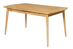 Ēdamistabas galds Furniteco Nord 1 1400 x 900 x 750 (ozols, dabīgā parketa eļļa) cena un informācija | Virtuves galdi, ēdamgaldi | 220.lv