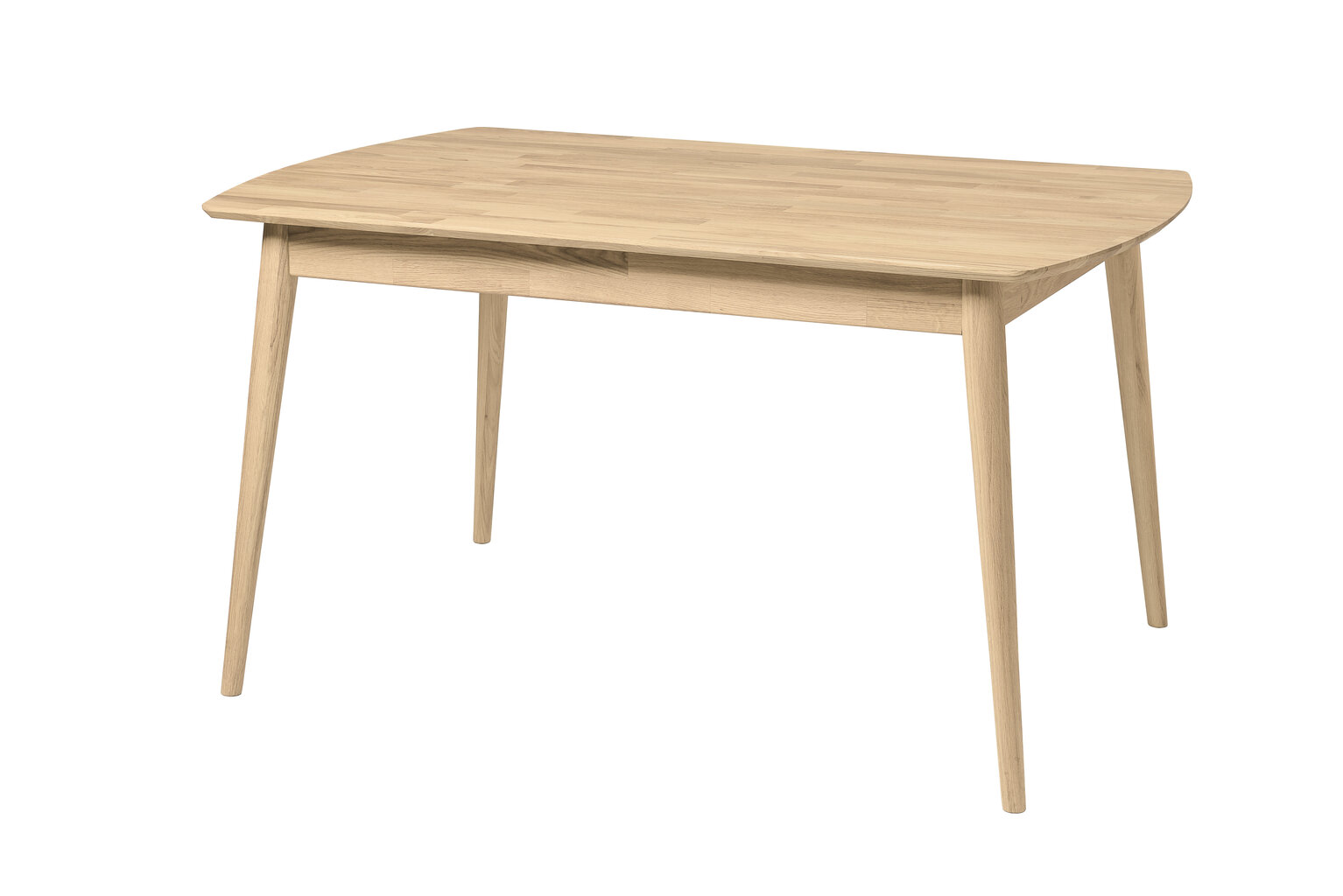 Ēdamistabas galds Furniteco Nord 1 1400 x 900 x 750 (balināts ozols) цена и информация | Virtuves galdi, ēdamgaldi | 220.lv