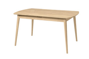 Стол обеденный Nord 1 1600x900x750 (отбеленный дуб) цена и информация | Кухонные и обеденные столы | 220.lv
