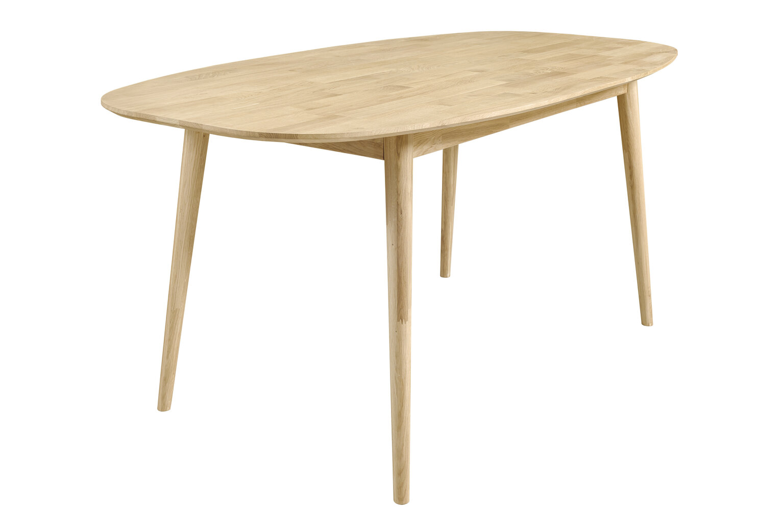 Ēdamistabas galds Furniteco Nord 2.1 1600 x 900 x 750 (balināts ozols) цена и информация | Virtuves galdi, ēdamgaldi | 220.lv