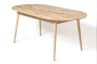 Ēdamistabas galds Furniteco Nord 2R 1700(2100) x 900 x 750 (balināts ozols) цена и информация | Кухонные и обеденные столы | 220.lv