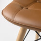 Krēsls Furniteco Nord, brūns (ozols, dabīgā parketa eļļa) cena un informācija | Virtuves un ēdamistabas krēsli | 220.lv