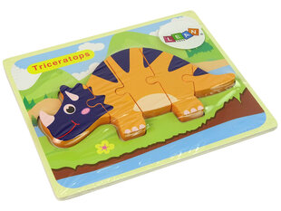 Koka puzle - Dinozaurs cena un informācija | Rotaļlietas zīdaiņiem | 220.lv