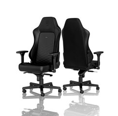 Spēļu krēsls Noblechairs Hero, melns цена и информация | Офисные кресла | 220.lv