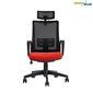 Biroja krēsls ar ergonomisku regulējamu galvas balstu un atbalstu GreenBlue GB180, melns cena un informācija | Biroja krēsli | 220.lv