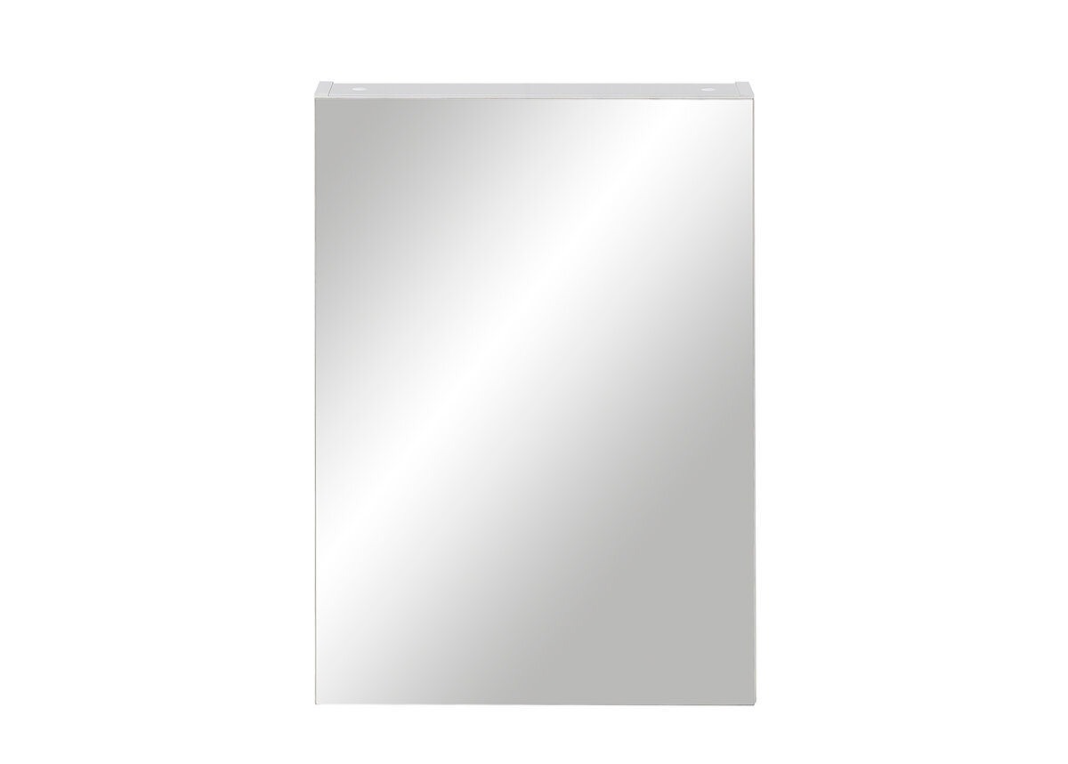 Skapītis ar spoguli Cosmo, balta cena un informācija | Vannas istabas skapīši | 220.lv