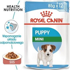 Royal Canin SHN WET 85G mini puppy kucēniem cena un informācija | Royal Canin Zoo preces | 220.lv