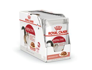 Royal Canin FHN WET 85Gx12 Instnktive in gravy kaķiem cena un informācija | Konservi kaķiem | 220.lv