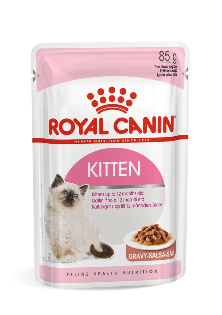 Royal Canin FHN WET 85Gx12 kitten instinktive gravy kaķēniem cena un informācija | Konservi kaķiem | 220.lv