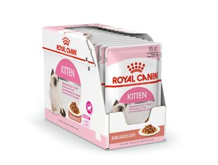 Royal Canin FHN WET 85Gx12 kitten instinktive gravy kaķēniem цена и информация | Консервы для котов | 220.lv