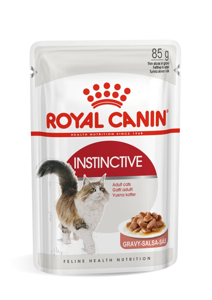 Royal Canin FHN WET 85G Instinctive in gravy kaķiem cena un informācija | Konservi kaķiem | 220.lv