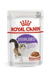 Royal Canin FHN WET 85G Sterilised in gravy kaķiem cena un informācija | Konservi kaķiem | 220.lv