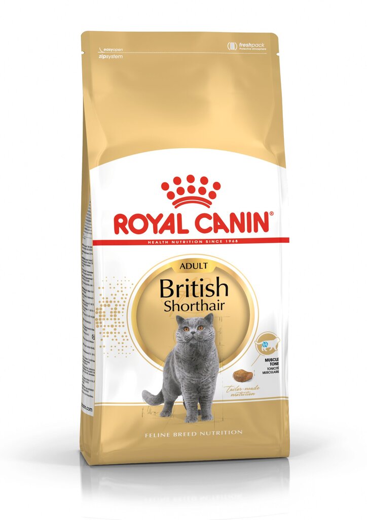 Royal Canin FBN 2KG British shorthair kaķiem cena un informācija | Sausā barība kaķiem | 220.lv