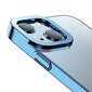 Baseus Glitter Hard PC Case Transparent Electroplating Cover for iPhone 13 blue (ARMC000603) cena un informācija | Telefonu vāciņi, maciņi | 220.lv