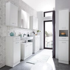 Vannas istabas mēbeļu komplekts Lorenz, balta cena un informācija | Vannas istabas mēbeļu komplekti | 220.lv