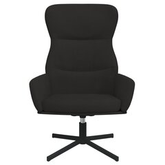 Atpūtas krēsls, melnā krāsā, samta cena un informācija | Atpūtas krēsli | 220.lv
