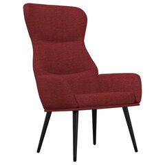 Atpūtas krēsls, sarkanvīna krāsā, auduma cena un informācija | Atpūtas krēsli | 220.lv