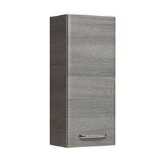 Верхний шкаф в ванную 328 серый цена и информация | Шкафчики для ванной | 220.lv