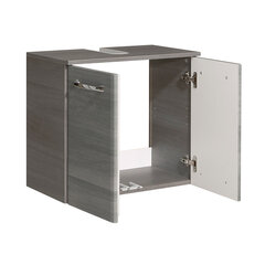 Шкаф под раковину 328 серый цена и информация | Шкафчики для ванной | 220.lv