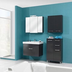 Пьедестал для ванной комнаты Adaś 3D белый 40 см цена и информация | Шкафчики для ванной | 220.lv