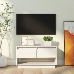 TV statīvs, 74x34x40 cm, balts cena un informācija | TV galdiņi | 220.lv