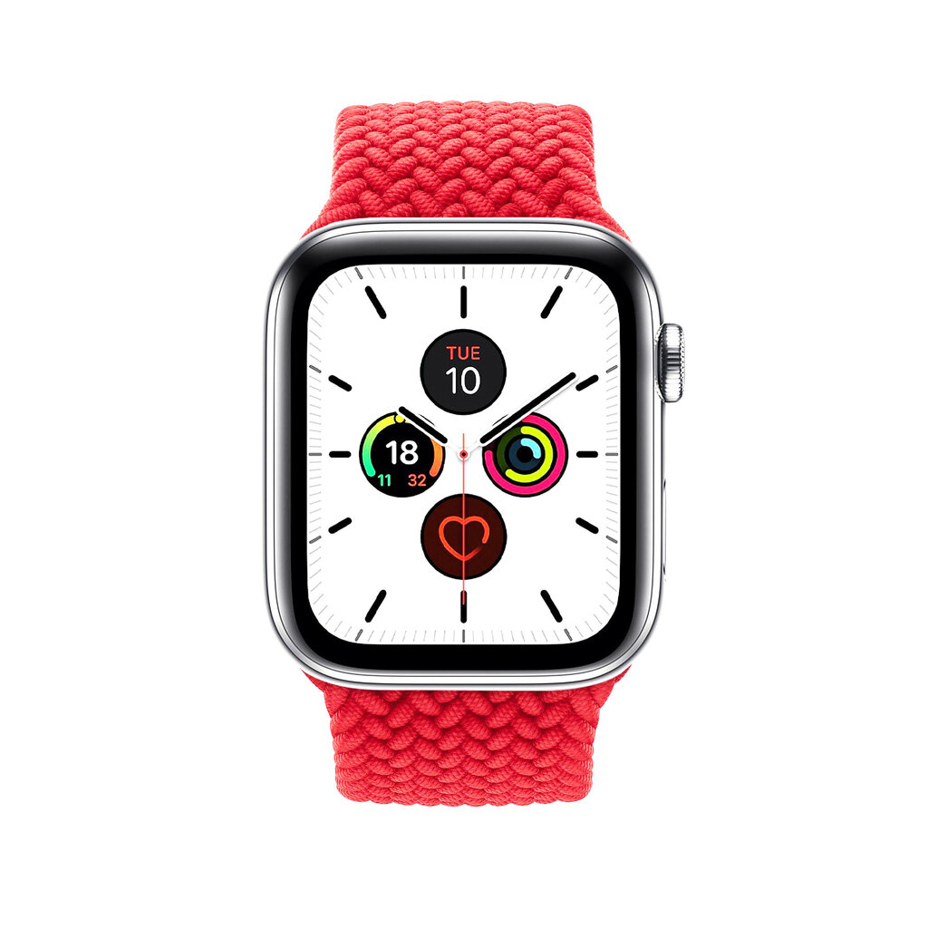 Beep Watch Band X Small Red cena un informācija | Viedpulksteņu un viedo aproču aksesuāri | 220.lv