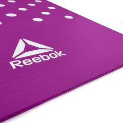 Коврик для тренировок Reebok 7 мм, фиолетовый цена и информация | Коврики для йоги, фитнеса | 220.lv