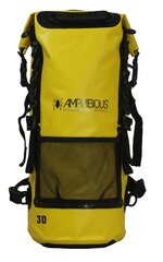 AMPHIBIOUS WATERPROOF BACKPACK QUOTA 30L YELLOW P/N: ZSA-2030.04 цена и информация | Спортивные сумки и рюкзаки | 220.lv