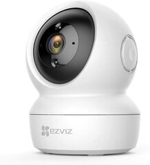 Mobilā aukle EZVIZ C6N WiFi IP, iekštelpu 1080P ar divvirzienu audio, 360° un nakts redzamību cena un informācija | Radio un video aukles | 220.lv