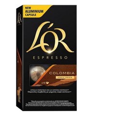 Кофейные капсулы Lor Colombia, 10 шт. цена и информация | Кофе, какао | 220.lv