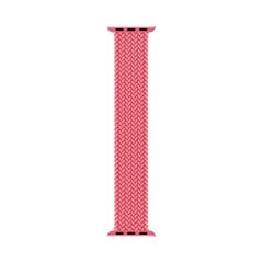 Плетёный Монобраслет — Розовый Пунш 42/44/45mm, X Small (XS) цена и информация | Аксессуары для смарт-часов и браслетов | 220.lv