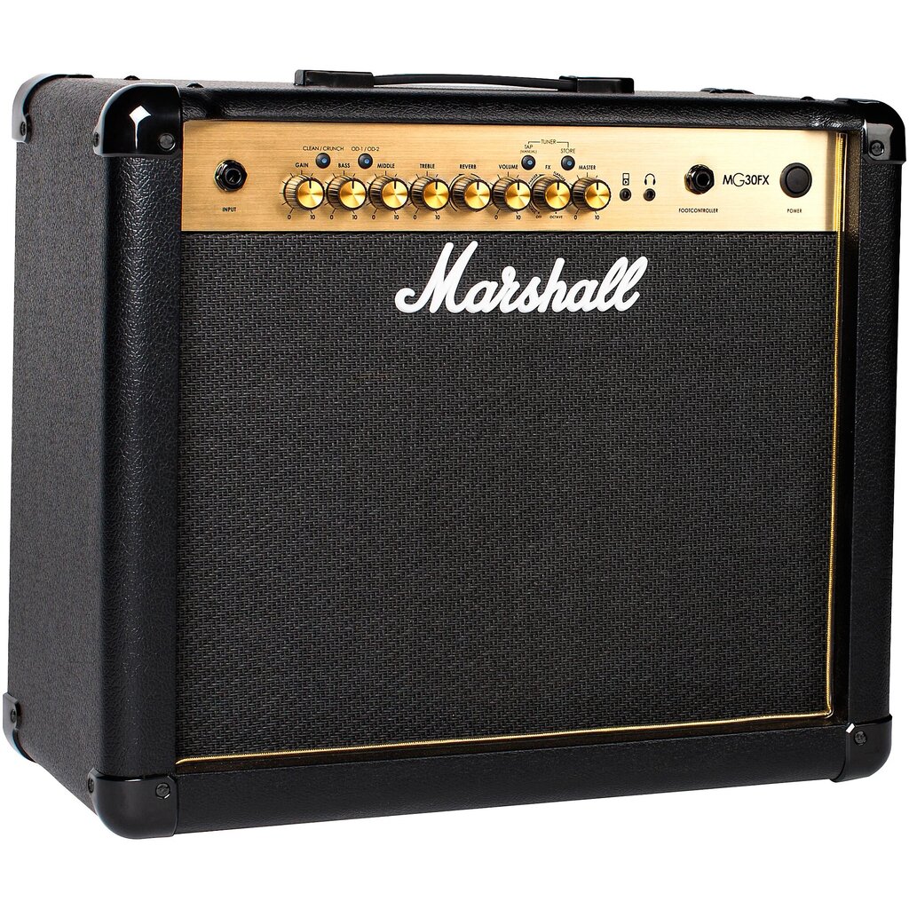 El. ģitāras skaļrunis ar pastiprinātāju Marshall MG30GFX цена и информация | Mūzikas instrumentu piederumi | 220.lv