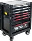 Skapītis ar instrumentiem 157 gab. 7 atvilktnes Yato (YT-55308) cena un informācija | Rokas instrumenti | 220.lv