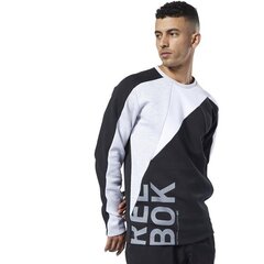 HOODIE REEBOK OST BLOCKED CREW NECK EC0991 цена и информация | Мужские толстовки | 220.lv