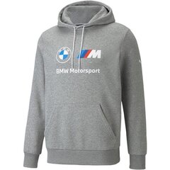 Džemperis puma bmw mms ess fleece džemperis 53225003 cena un informācija | Vīriešu jakas | 220.lv