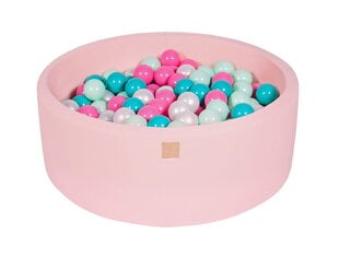 Baseins ar bumbiņām, 250gab., gaiši rozā, 30cm cena un informācija | Rotaļlietas zīdaiņiem | 220.lv