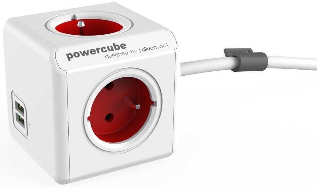 Pagarinātājs PowerCube Extended USB 1.5 m cena un informācija | Pagarinātāji | 220.lv