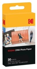 Kodak Zink RODZ2X320 цена и информация | Прочие аксессуары для фотокамер | 220.lv