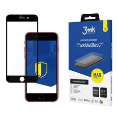 Защитное стекло 3MK FlexibleGlass Max for Apple iPhone SE 2020 Black цена и информация | Защитные пленки для телефонов | 220.lv