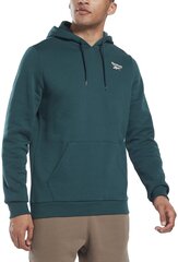 Reebok Džemperi Ri Left Chest Logo Green HJ9939 HJ9939/XL cena un informācija | Vīriešu jakas | 220.lv