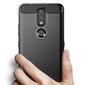 Hurtel Carbon Case paredzēts Nokia 2.4, melns cena un informācija | Telefonu vāciņi, maciņi | 220.lv