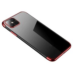 Чехол Hurtel Clear Color для Samsung Galaxy A22 4G, красный цена и информация | Чехлы для телефонов | 220.lv