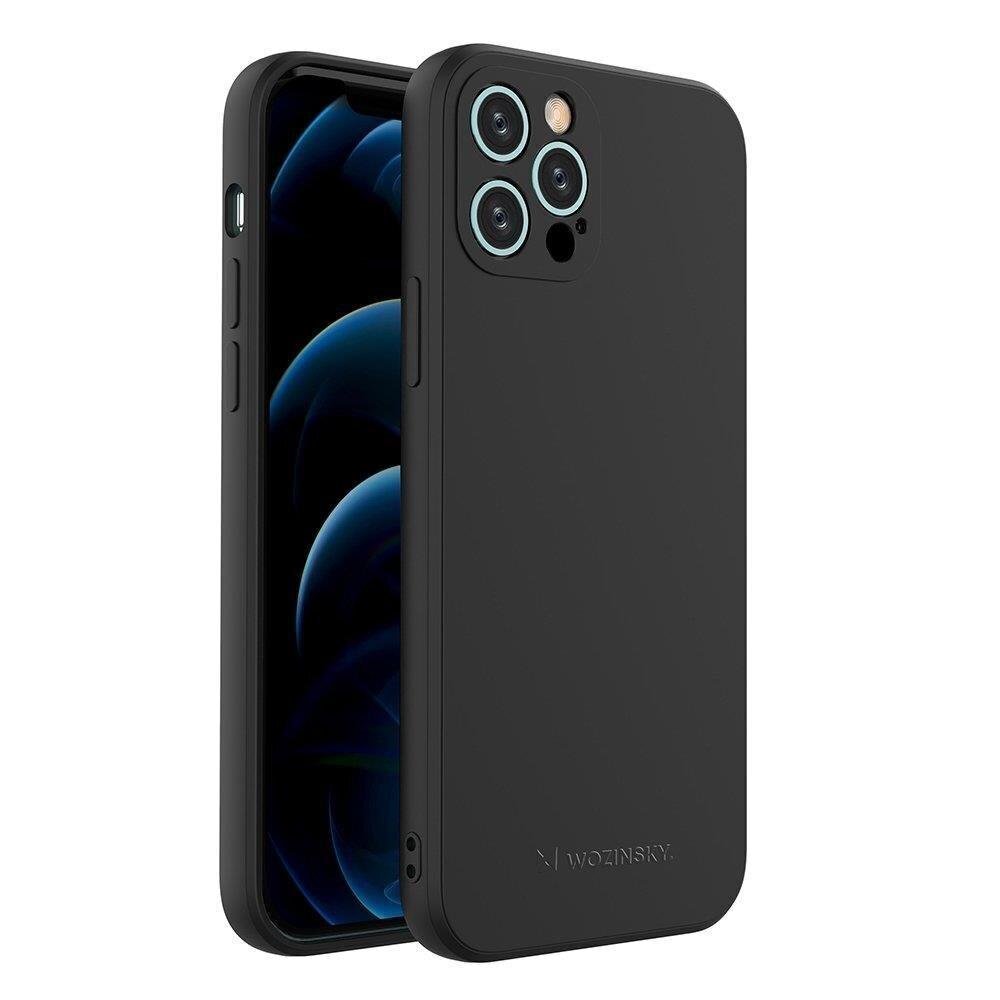 Wozinsky Color Case paredzēts iPhone 13 Pro Max, melns цена и информация | Telefonu vāciņi, maciņi | 220.lv
