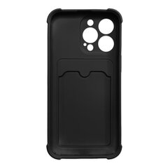 Hurtel Card Armor Case cover paredzēts iPhone 11 Pro, melns cena un informācija | Telefonu vāciņi, maciņi | 220.lv