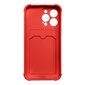Hurtel Card Armor Case cover paredzēts iPhone 11 Pro Max, sarkans cena un informācija | Telefonu vāciņi, maciņi | 220.lv