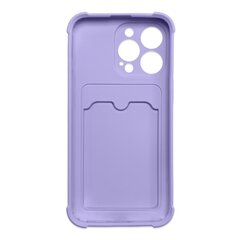 Hurtel Card Armor Case cover paredzēts iPhone 12 Pro, violets cena un informācija | Telefonu vāciņi, maciņi | 220.lv