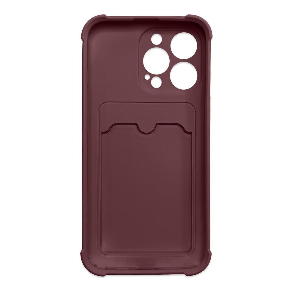 Hurtel Card Armor Case cover paredzēts iPhone 12 Pro Max, violets цена и информация | Telefonu vāciņi, maciņi | 220.lv