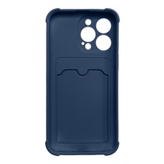 Hurtel Card Armor Case cover paredzēts iPhone 12 Pro Max, zils cena un informācija | Telefonu vāciņi, maciņi | 220.lv